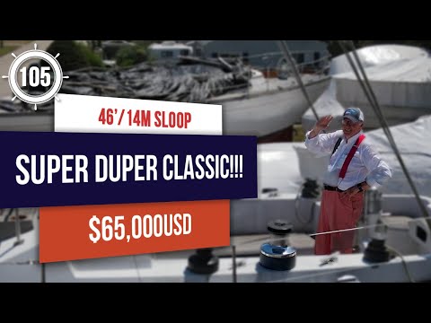 $65,000 SCANDANAVIAN CLASSIC Sailboat for Sale - Baltic 46 - EP105 #sailboatforsale