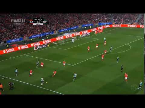 Fabio Coentrao nutmeg skill vs Benfica HD 1080p