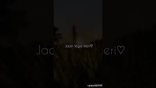 Download lagu jaan lega meri ye ishq mera♡🥀❤️‍🩹🥺 #love #sadsong #lyrics# Dil meri na sune ❤️‍🩹 mp3