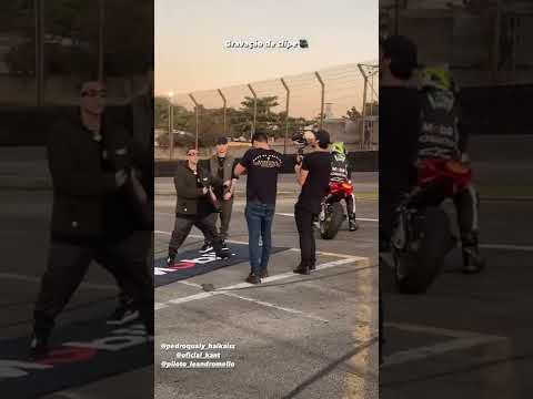 KANT E PEDRO QUALY NA GRAVACÃO DO CLIPE NOVO! | Ambiente de Kant