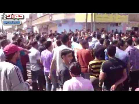 مظاهرة في بلدة طفس في ريف درعا في جمعة "النصر لشامنا ويمننا"