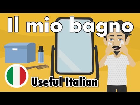Learn Useful Italian - My bathroom - Il mio bagno