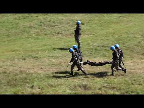 Nepali Army Celebrates 80th UN Day Birendra Peace Training Centre, Panchkhal #UNDAY2025 #undaynepal