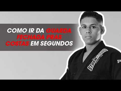 How to go from closed guard to back in seconds