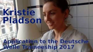 Personal Introduction | DW Volontariat Application 2017