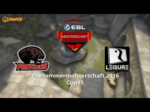 PANTHERS vs. LeiSuRe | ESL Sommermeisterschaft 2016 Cup #5 | de_cobblestone