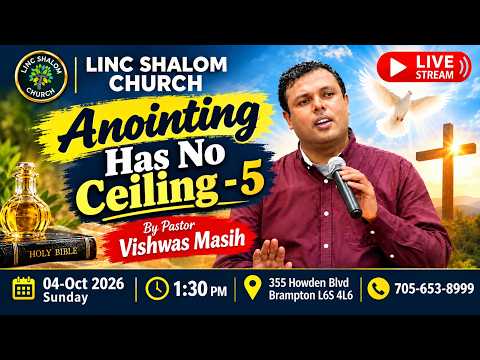 Sunday Service Sermon Live | LINC SHALOM CHURCH | Pastor Vishwas Masih - LINC Shalom Church Video