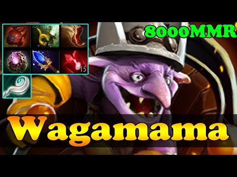 Wagamama 8000 MMR Plays Timbersaw Vol 2 - Ranked Match Gameplay!