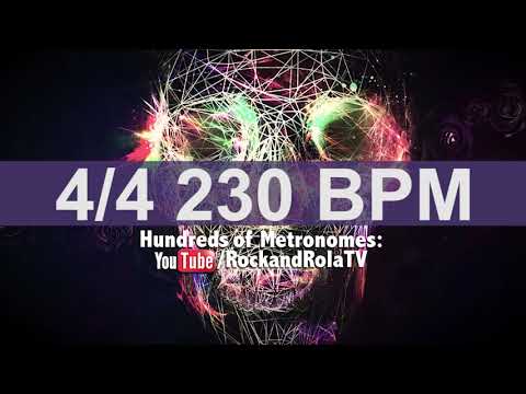 🔴 230 BPM BPM Tech Pop Metronome