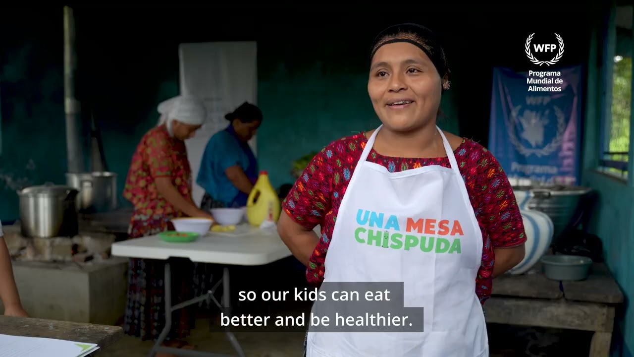 Guatemala: Cocinas escolares seguras, niñez mejor nutrida