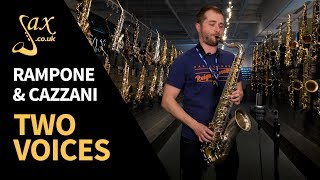Video thumbnail for Rampone & Cazzani Two Voices Tenor Saxophone by SAX