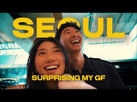 Surprised My GF w/ First Class Flight to Korea