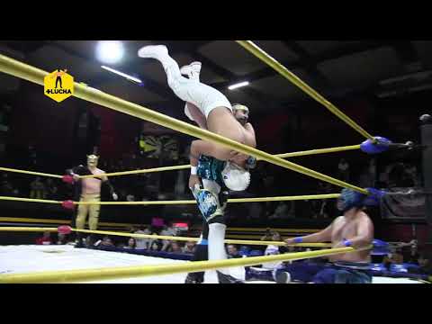 Eragon, Puma de Oro y Legendario vs Hip Hop Man, Marado y Mosca - IWRG Arena Naucalpan
