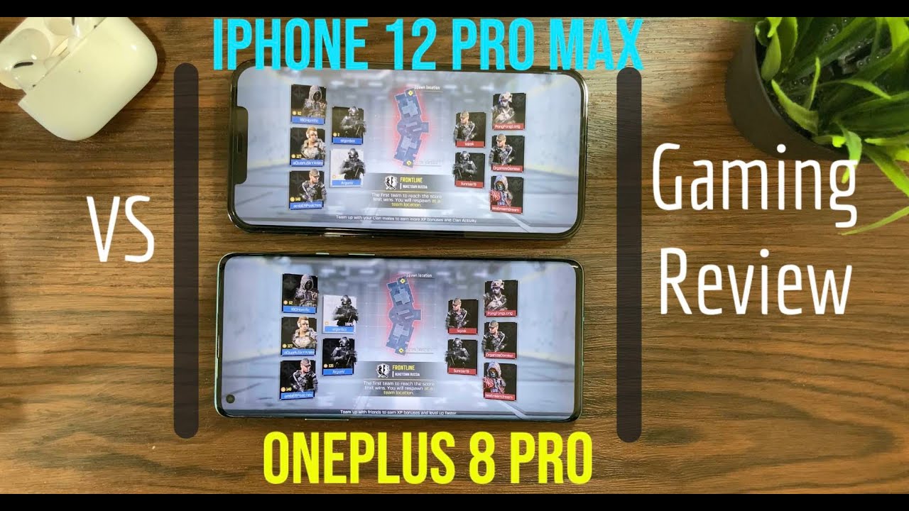 #Oneplus 8 Pro vs #iPhone 12 Pro Max | Gaming Review