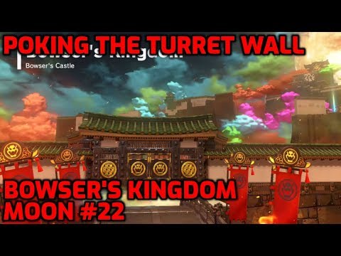 Super Mario Odyssey - Bowser's Kingdom Moon #22 - Poking the Turret Wall