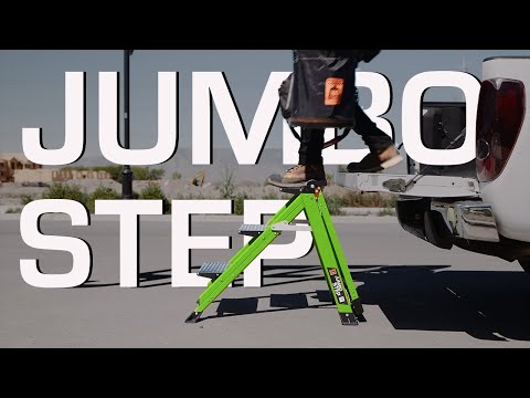 Meet the Jumbo Step | IAA 375 lbs Rated | Little Giant Ladder Systems