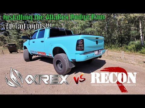 Installing the AlphaRex Dodge Ram LED Tail lights!!!