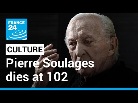 French 'Beyond Black' painter Pierre Soulages dies at 102 • FRANCE 24 English