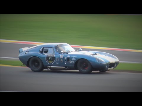 Shelby Cobra Daytona Coupe on Spa Summer Classic + Onboard Emile Breittmayer ! [HD]
