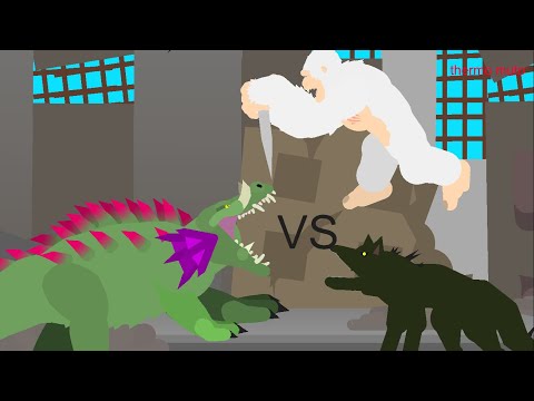 George Vs Lizzie Vs Ralph (RAMPAGE animation)