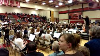 Detroit Lakes Massed Band- ...to the Wind