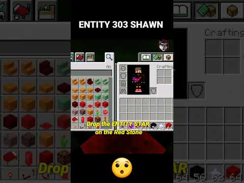 How to Spawn ENTITY 303 in Minecraft PE #shorts