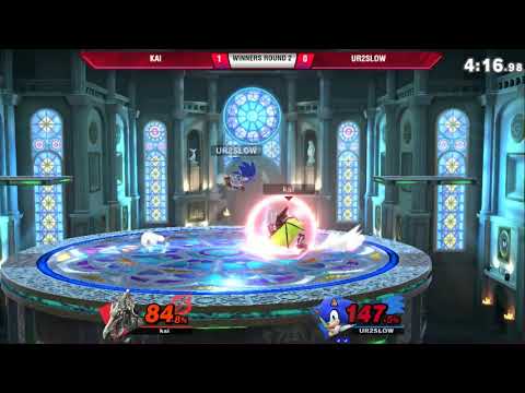 VS Weekly 4/11/19 - Winners R2 - Kai (Ridley) vs Ur2Slow (Sonic) - SSBU