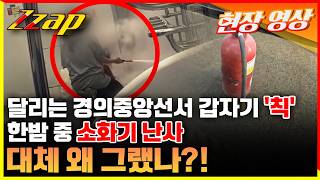 [세가지 뉴스] 한밤 중 달리는 경의중앙선 열차서 소화기 난사?! 사건의 전말부터 정신병원 입원 결말까지!!