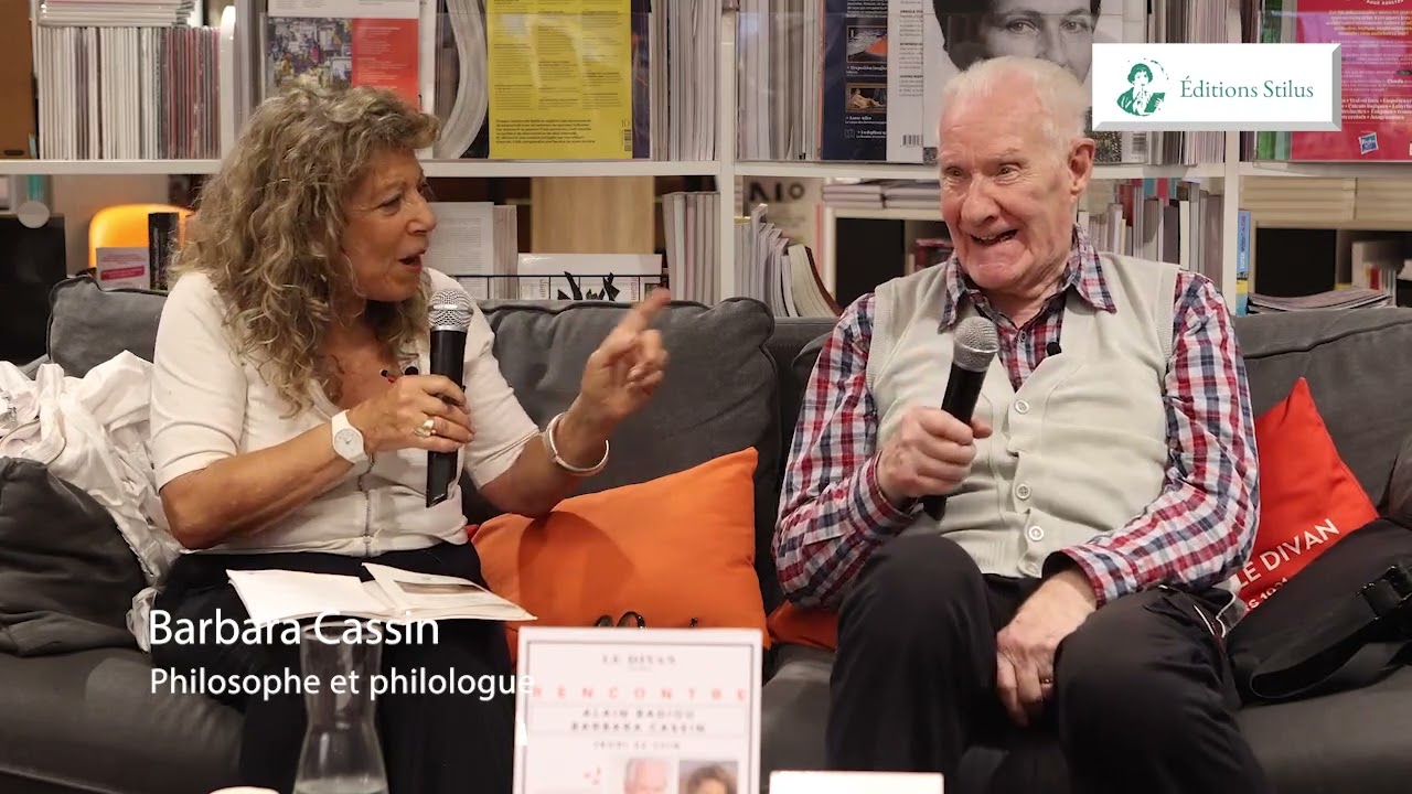 Présentation du livre Voyages mentaux philosophiques d'Alain Badiou par Barbara Cassin