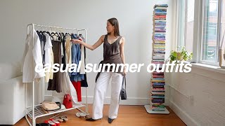 CASUAL SUMMER OUTFITS 🌼 | summer lookbook 2025