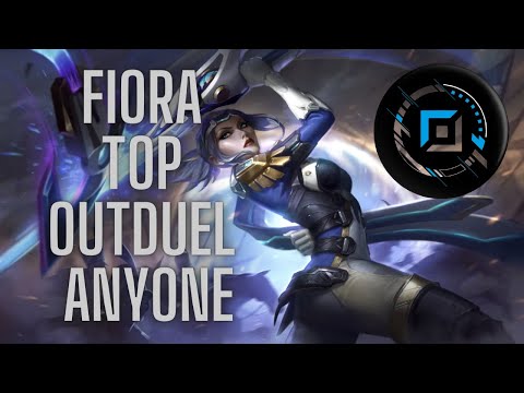 Fiora Top - Placement Game 5 Climb to Diamond
