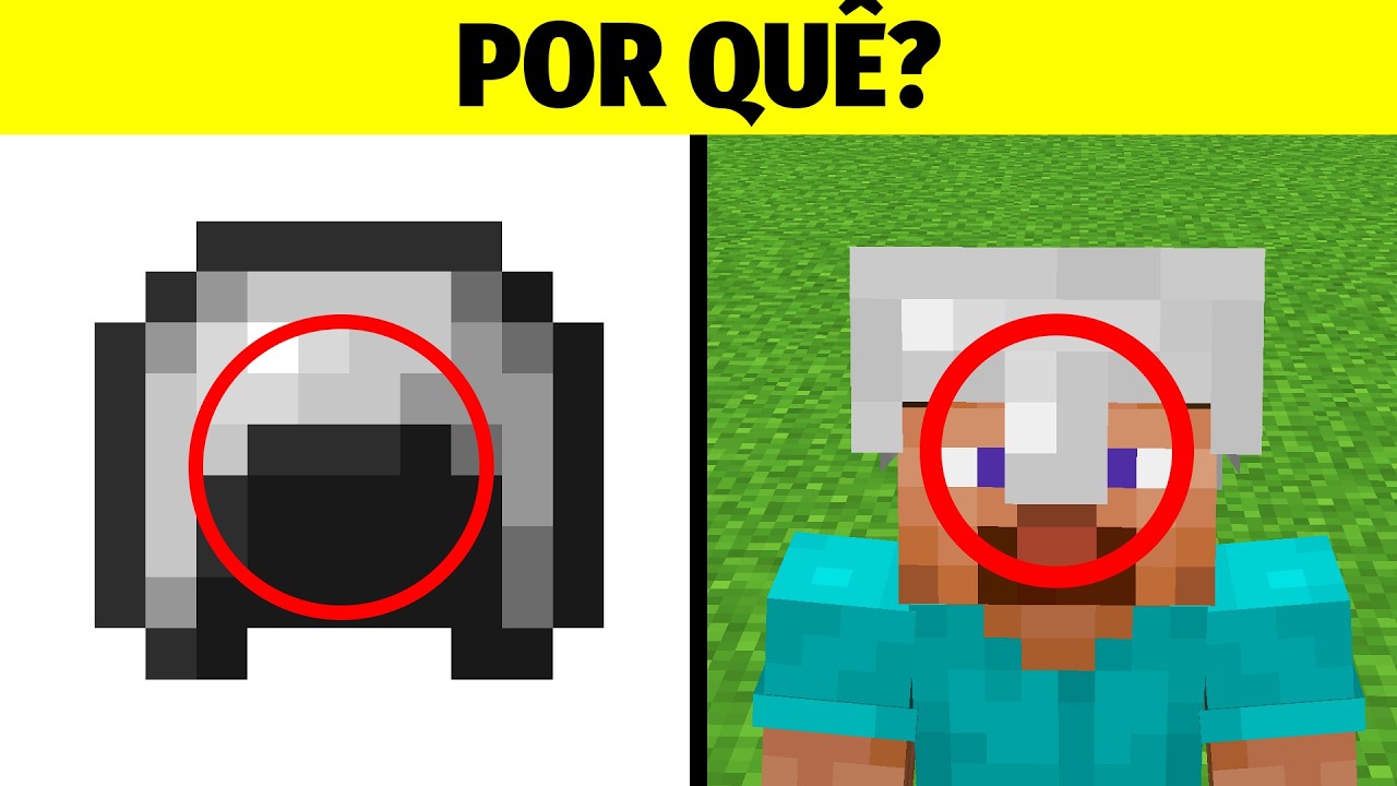 Coisas que você NÃO PODE DESVER no Minecraft