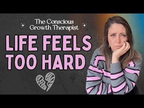 When Life Feels Too Hard – A Therapist’s Message to You 🖤