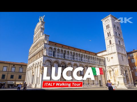 LUCCA Italy Walking Tour | Tuscany vacations | OM-1 Olympus video