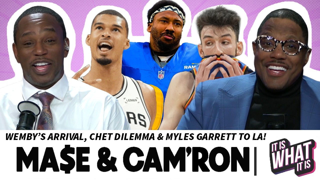 WEMBY'S ARRIVAL,  THE THUNDER HAVE A CHET ISSUE & MYLES GARRETT HEADS TO LA! | S8 EP97