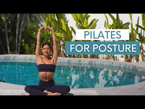 25 MIN PILATES WORKOUT || Pilates For Better Posture & A Healthy Spine (Moderate)