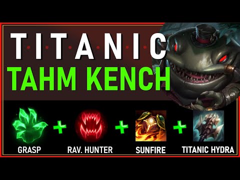 TITANIC TAHM KENCH TOP vs JAX - HYPERCARRY LOL! - S10