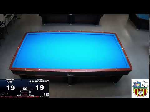 LLIGA CATALANA 3 BANDES 2ª. DIV  -  S.B. FOMENT MOLINS C  vs  C.B. SANT ADRIA