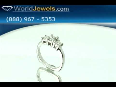 Three Stone Diamond Ring 1.00 ct. tw. By WorldJewels