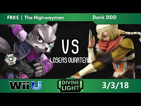 Divine Light! - FRKS|Highwayman (Fox) vs. DankDDD (Sheik) - Losers Quarters