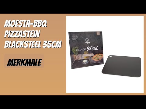 BEWERTUNG (2026): MOESTA-BBQ Pizzastein BlackSteel 35cm. Infos