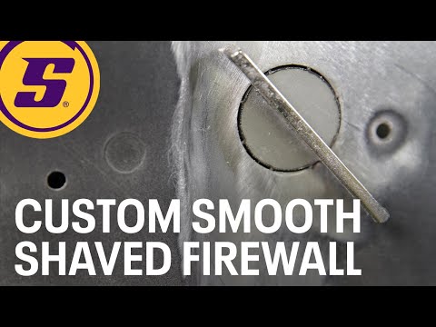 Smoothing a Firewall - Fabricate a Custom Shaved Engine Bay