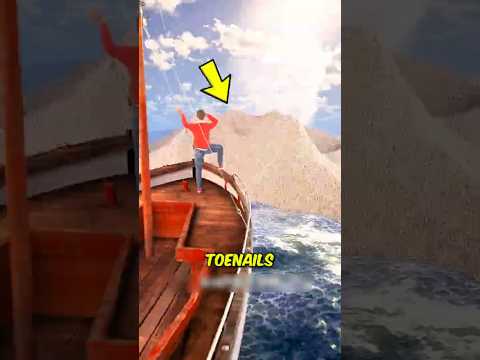 An Island Made of Toenails…🤮#shorts