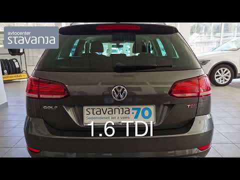 VW Golf Variant  1.6 TDI Highline DSG 2017 | Preverjeno rabljeno vozilo | Avtocenter Stavanja
