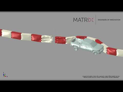 FEA Crash Analysis of a Roadside Barrier
