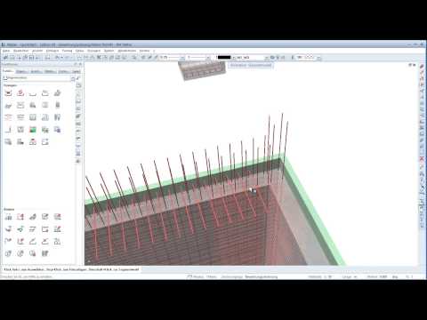Allplan Quickstart [DE] - Lektion 9: Ingenieurbau: Bewehrungsplanung - CAD Tutorials [06.11.2013]