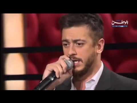 سعد المجرد يغني واكدللي لحسين الجسمي -  Saad Lamjarred sings Wak Dellali