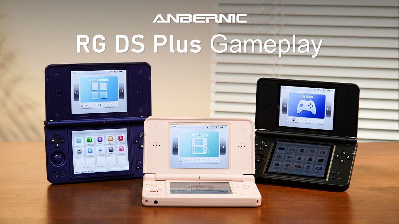 Anbernic RG DS Plus Gameplay Showcase - YouTube