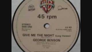George Benson Give Me The Night Video