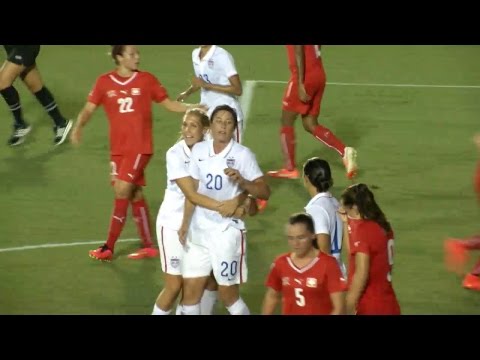 WNT vs. Switzerland: Abby Wambach Goal - Aug. 20, 2014